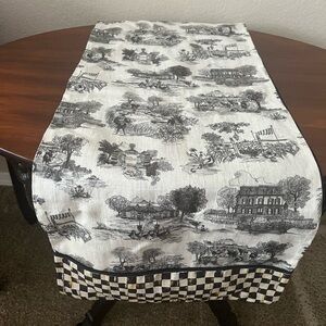 Mackenzie-Childs table runner